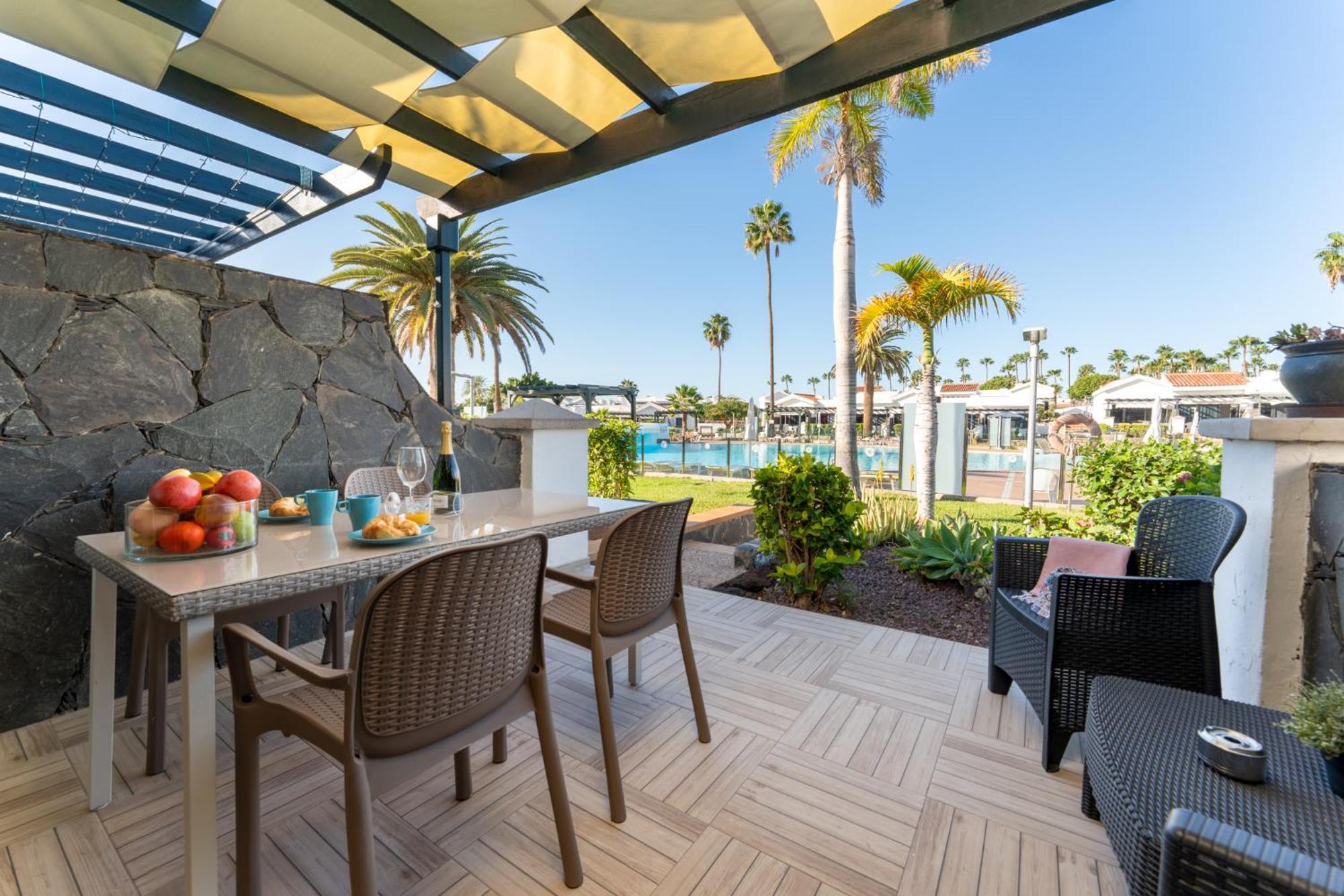 Luxury Poolside Holiday Home Maspalomas  Ngoại thất bức ảnh